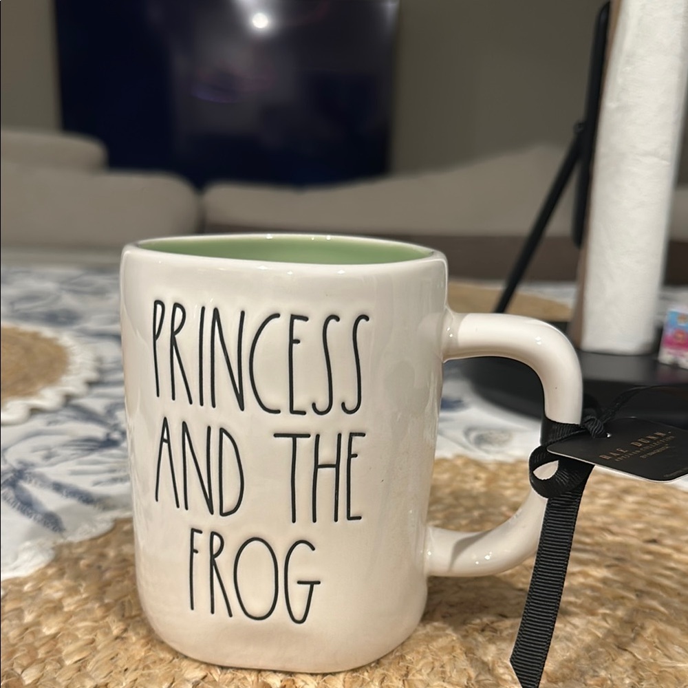 Princess and the frog Rae Dunn mug